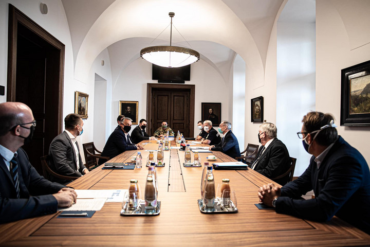 Orbán Viktor az akciócsoportok ülésén
