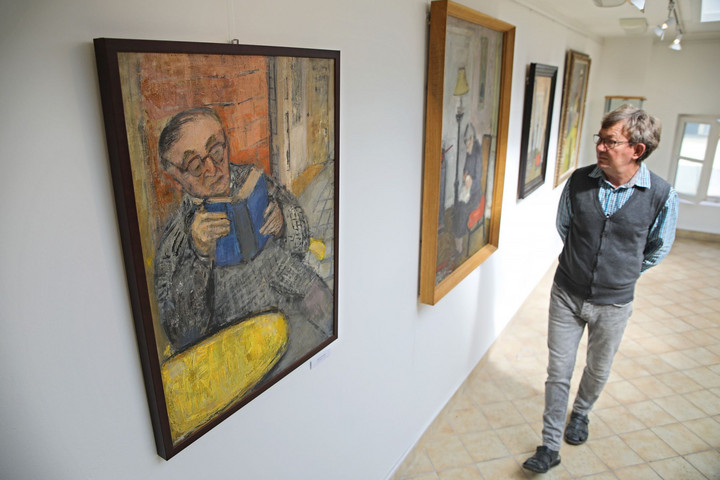 Fotó: MH/Purger Tamás A lírai portrék és enteriőrök mestere, Gábor Marianne