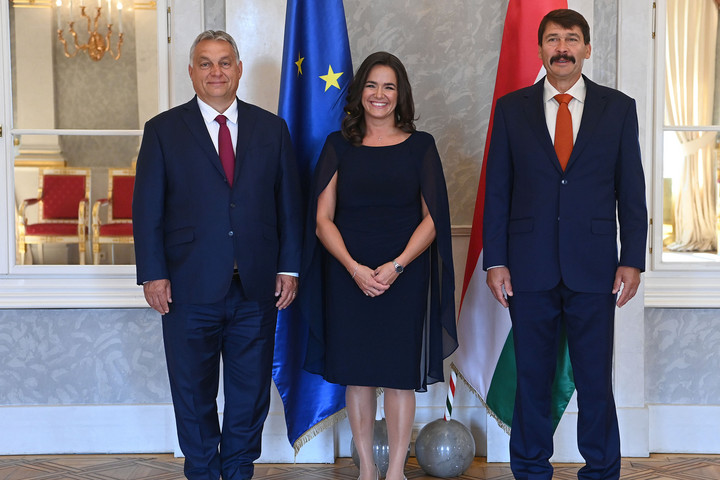 Fotó: MTI/Bruzák Noémi Kinevezték miniszterré Novák Katalint