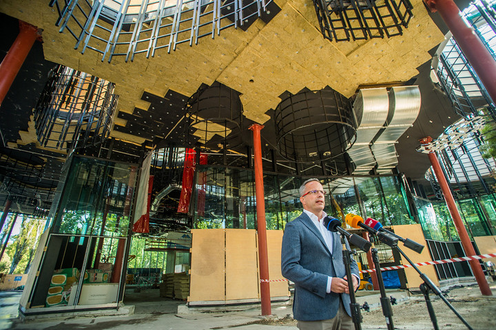 Fotó: MTI/Balogh Zoltán Újabb rangos nemzetközi elismerést kapott a Liget Budapest Projekt