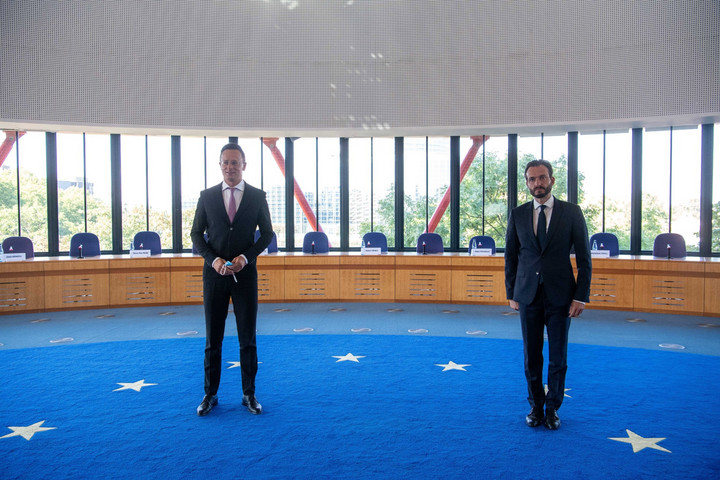 Fotó: MTI/KKM/Király Márton Szijjártó: A rendkívüli intézkedések kiállták minden nemzetközi jogrendszer próbáját