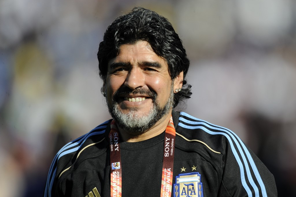 Az argentin válogatott szövetségi kapitányaként a 2010-es vb-n