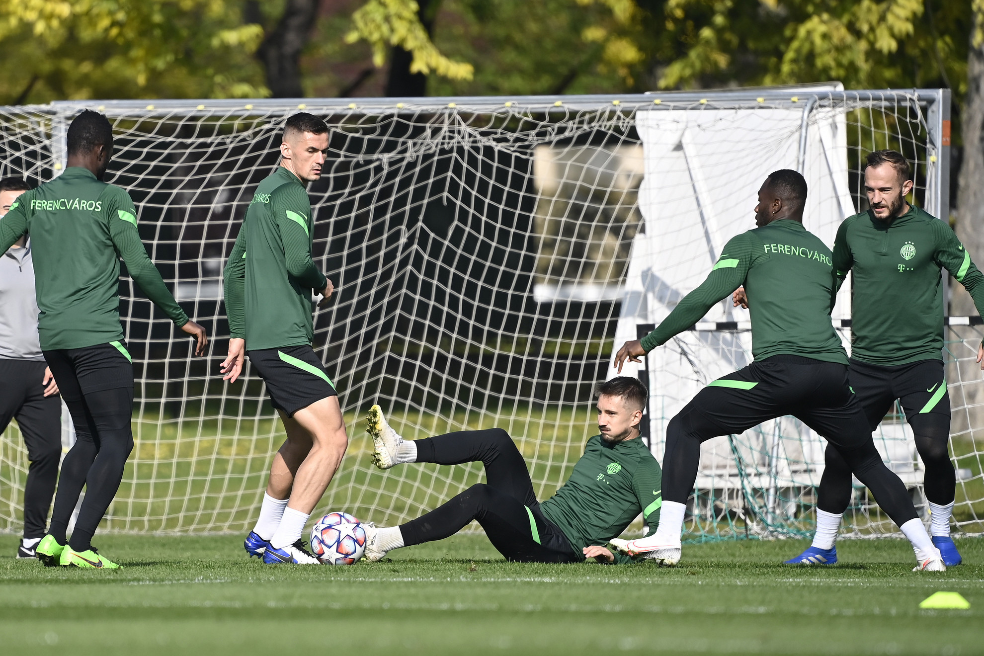 Fotó: MTI/Kovács Tamás A magyar bajnok a Groupama Arénában látja vendégül október 28-án este a Dinamo Kijevet második csoportmérkőzésén