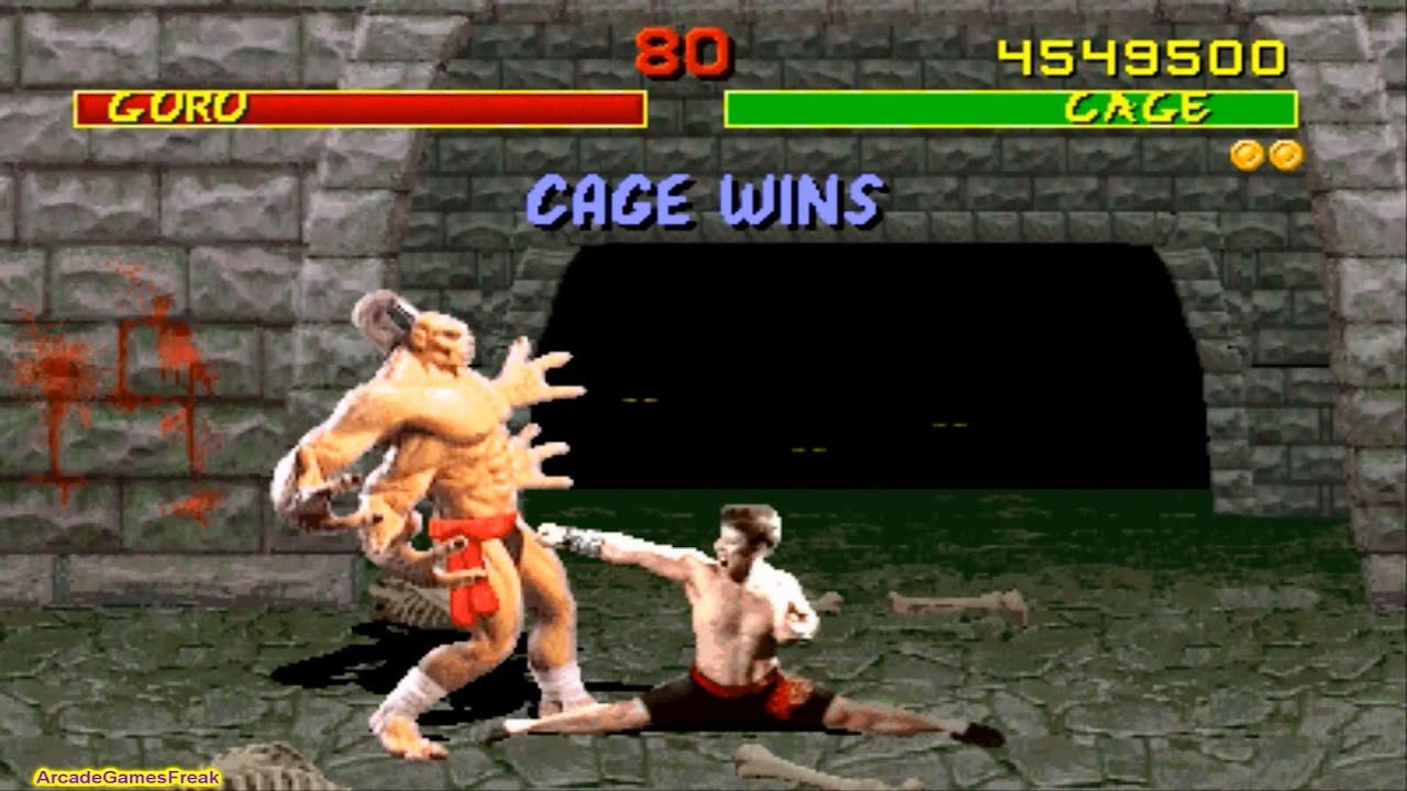 Fotó: Old School Gamer Magazine Johnny Cage figuráját (jobbra) Van Damme-ról mintázták a Mortal Kombat készítői