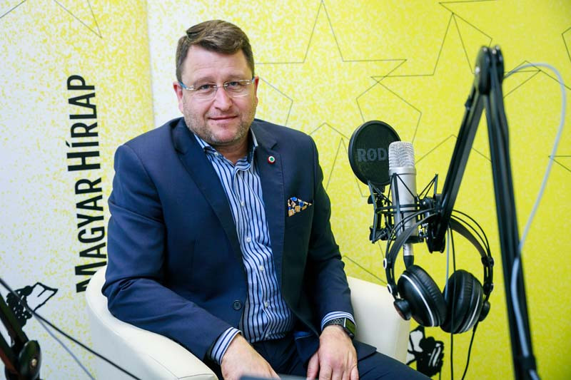 Fotó: MH/Purger Tamás Kiss Antal teológus a Faktum 2. adásában