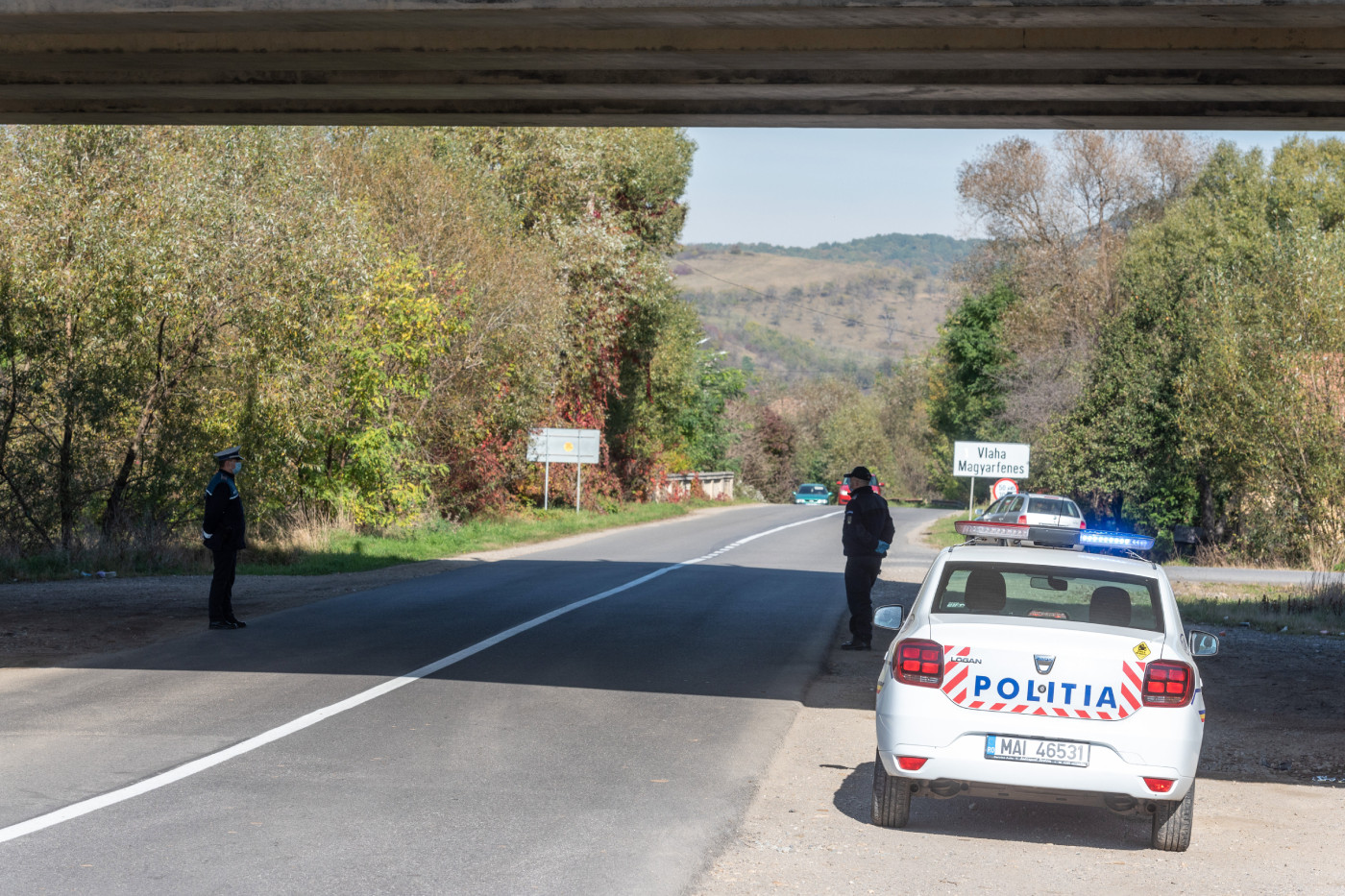 Fotó: MTI/MTI Fotószerkesztőség/Kiss A koronavírus gyors terjedése miatt a román belügyminisztériumi válságstáb éjféltől vesztegzár alá helyezi a Kolozs megyei Tordaszentlászlót és Széket