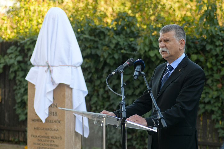 Fotó: MTI/Balázs Attila Kövér László: Gróf Tisza István a nemzeti hűség államférfija volt