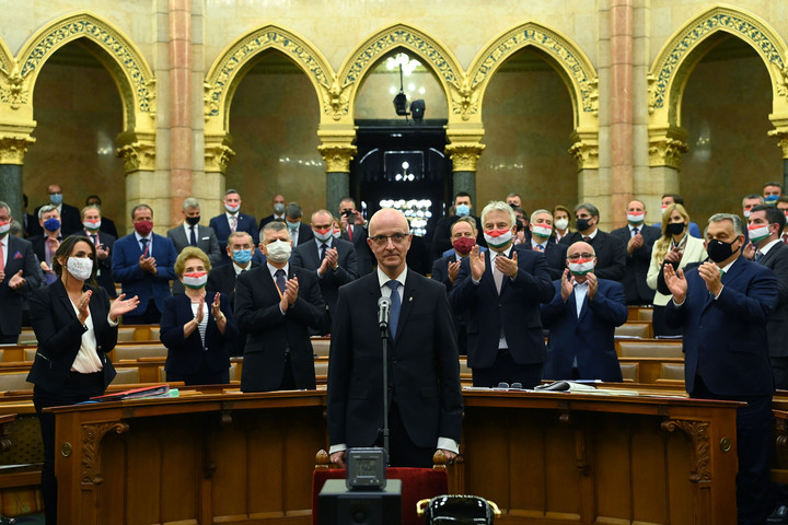 Fotó: MTI/Bruzák Noémi Megválasztották Varga Zsolt Andrást a Kúria elnökének