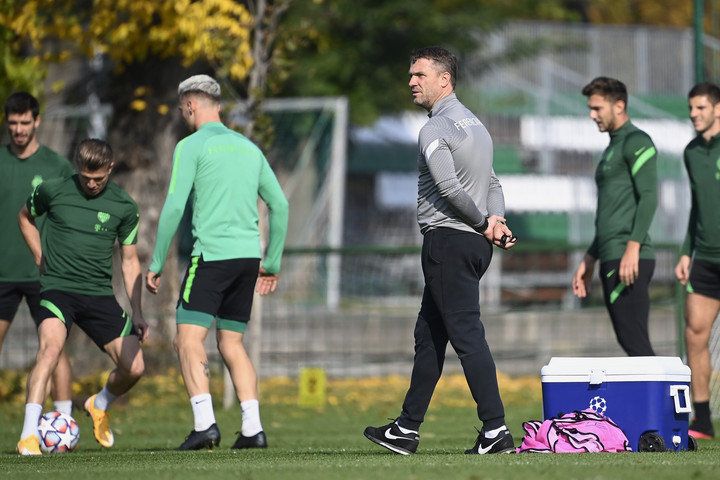 Fotó: MTI/Kovács Tamás Rebrov: Most sokkal inkább a saját játékunkra kell koncentrálni