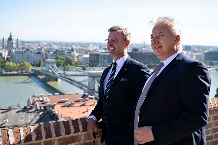 Fotó: KDNP Példaértékűnek tartja Magyarország migrációs politikáját Norbert Hofer, az Osztrák Szabadságpárt elnöke