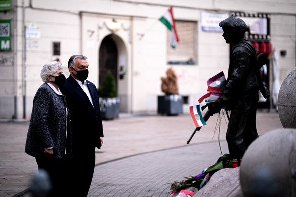 Orbán Viktor is megemlékezett az 1956-os forradalom hőseiről