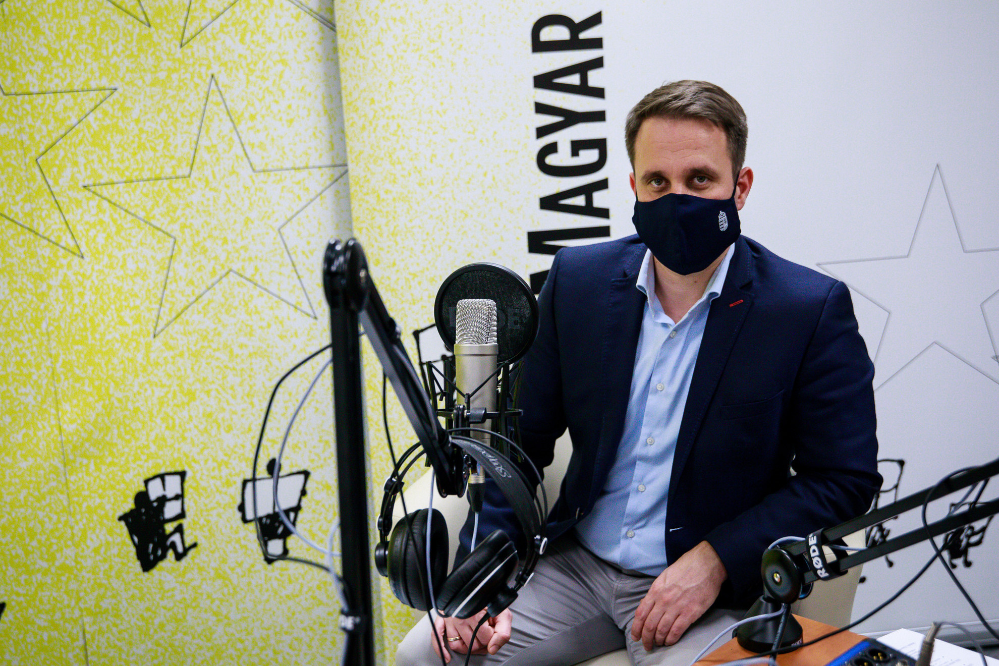 Államtitkár a maszk mögött - Dömötör Csaba a Magyar Hírlap Faktum című podcastjának felvételén