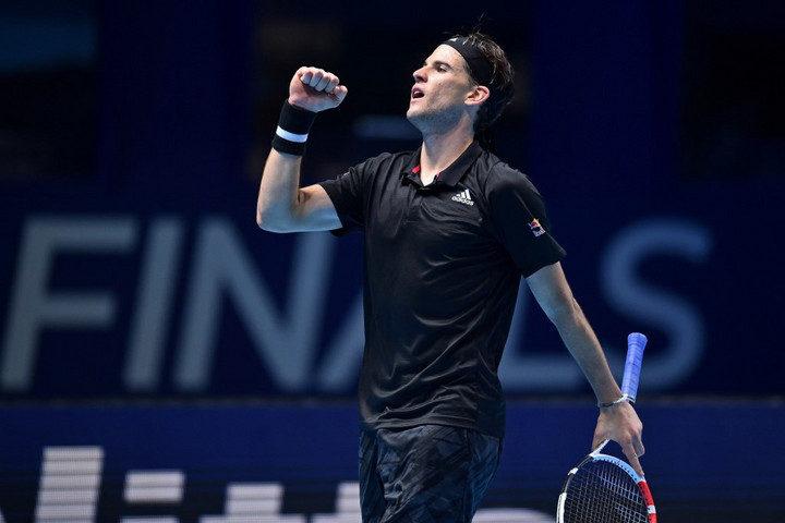 Fotó: AFP/Glyn Kirk Két rövidítésben nyert szettben verte meg Thiem Nadalt