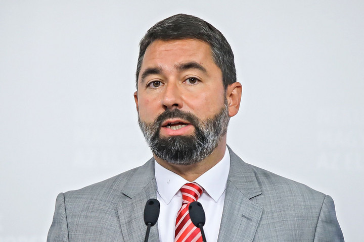 Fotó: MH/Hegedüs Róbert „A technológiai óriáscégek nem lehetnek a nyilvánosság döntőbírái”
