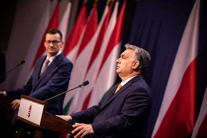 Fotó: MTI/Miniszterelnöki Sajtóiroda Orbán Viktor Varsóba utazik