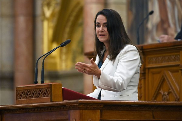 Fotó: MTI/Bruzák Noémi Novák Katalin: Magyarország legnagyobb otthonteremtési programján dolgozunk