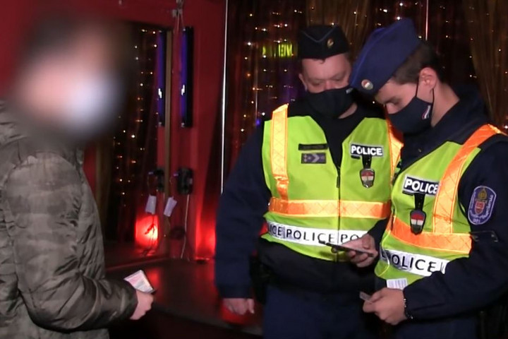 Fotó: police.hu Kilenc szórakozóhelyet zárattak be a rendőrök Budapesten
