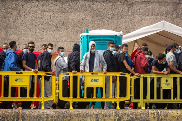 Novemberben rekordszámú illegális migráns érkezett Európába a nyugat-afrikai útvonalon