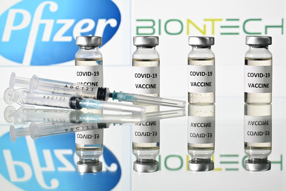 95 százalékos a Pfizer vakcinájának hatékonysága