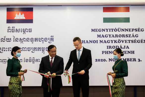 Szijjártó: A kormány lendületet akar adni a magyar-kambodzsai kapcsolatoknak