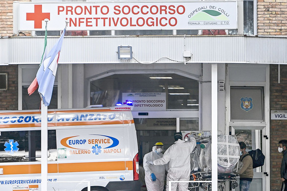 Kapacitásuk határán az olasz kórházak