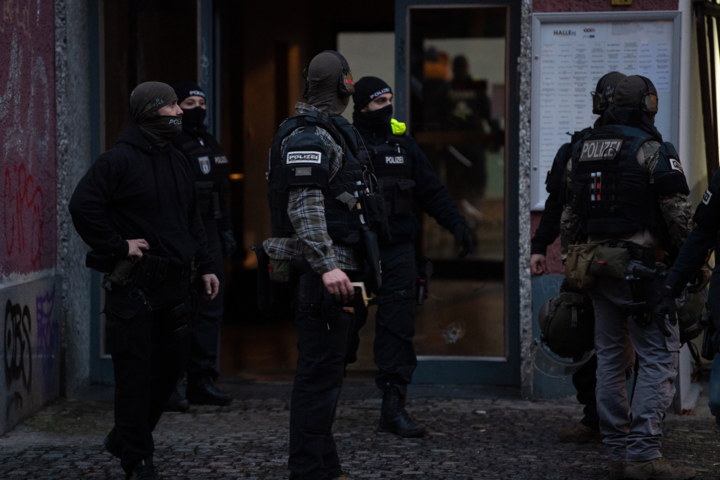 Fotó: AFP/DPA/Paul Zinken Lövöldözés volt Berlinben