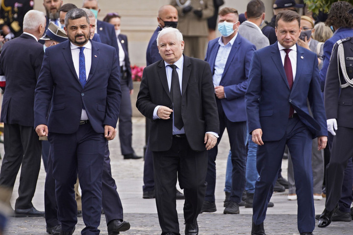 Fotó: AFP/Nurphoto/Jaap Arriens Új alapszerződéssel erősítené meg a nemzetállamokat a lengyel kormány