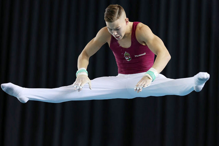 Fotó: MATSZ/UEG Kitűnővel léphetett Balázs Krisztián a felnőttek mezőnyébe