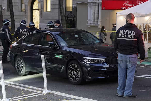 Autó hajtott a Black Lives Matter mozgalom tüntetői közé Manhattanben