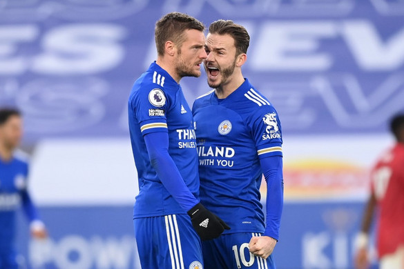 A hajrában mentett pontot a Leicester City