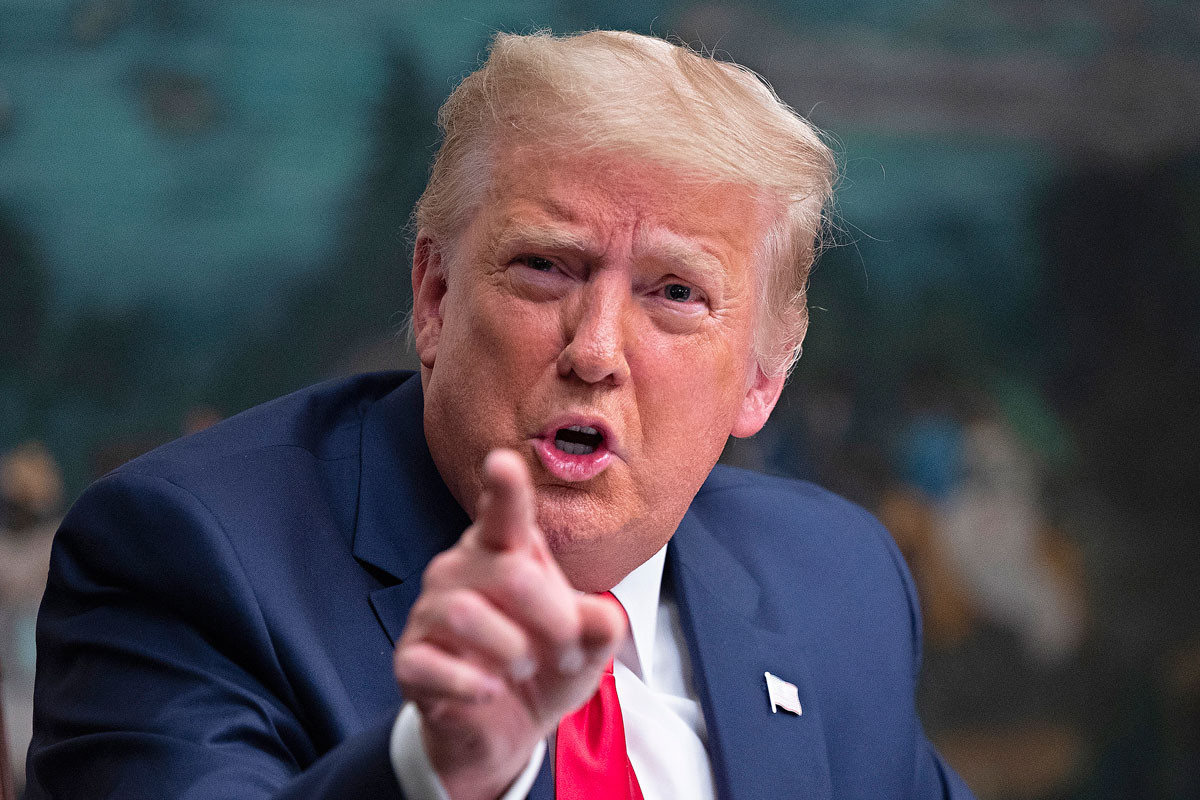 Donald Trump:  Elcsalták a választást