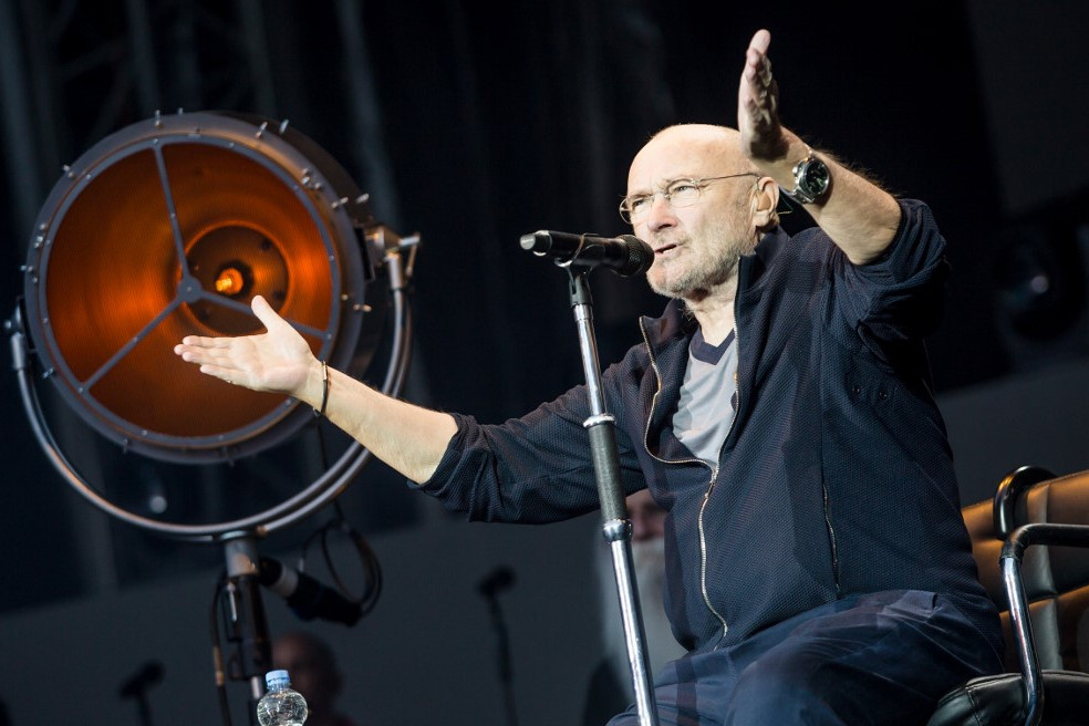 Phil Collins legutóbbi turnéján, 2019-ben Stuttgartban