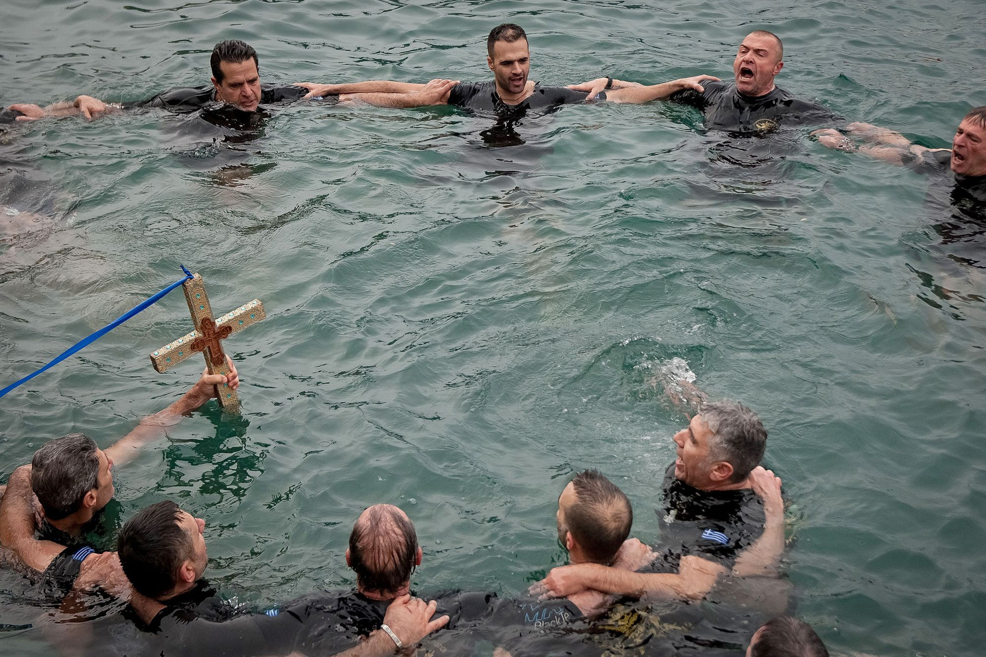 Fotó: AFP/NurPhoto/Nikolas Kokovlis Vízkereszt járvány idején Görögországban