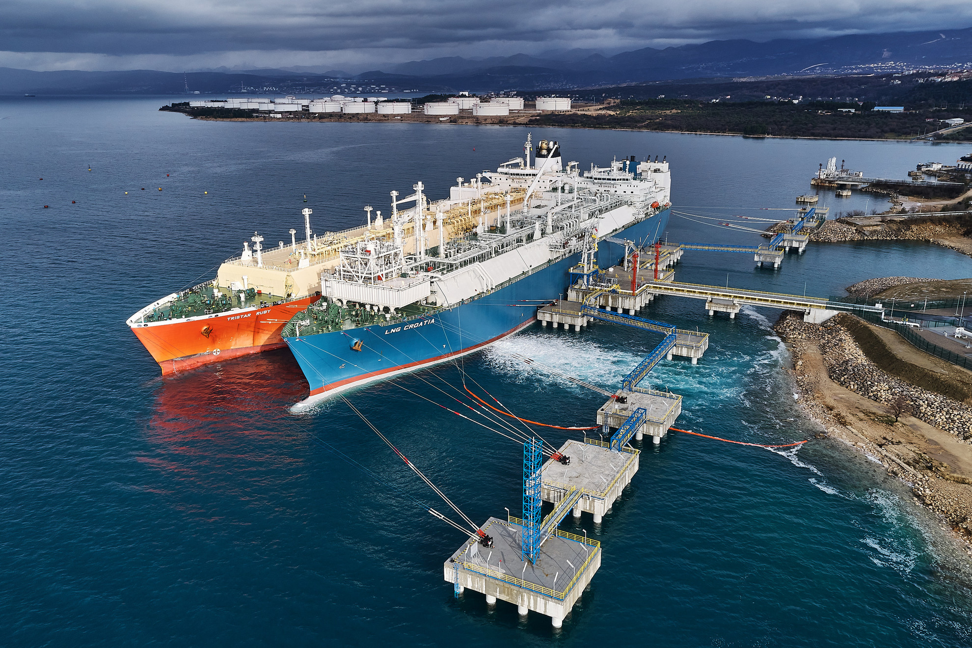 A Krk LNG-terminálon keresztüli LNG-beszerzéssel az MVM Csoport még nagyobb mértékben járul hozzá a hazai és regionális ellátásbiztonsági törekvésekhez