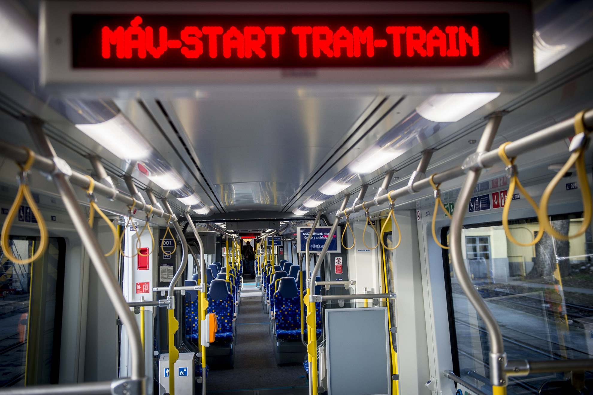Fotó: MTI/Ujvári Sándor A vasút-villamos ősztől alig több mint 30 perces, olcsó, környezetbarát közlekedési kapcsolatot teremt Hódmezővásárhely és Szeged központja között