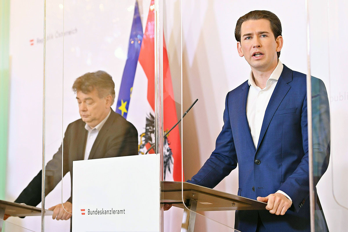 Átírta a vírus Kurz terveit