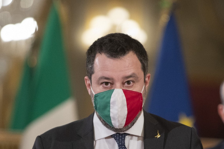Fotó: AFP/POOL/Alessandra Tarantino Salvini változást sürget a migrációs politikában