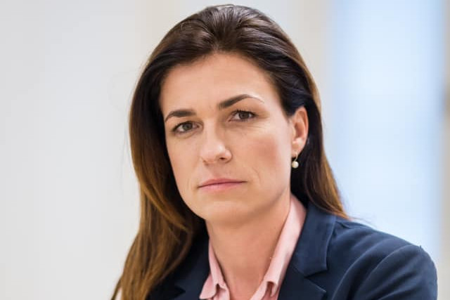 Fotó: Facebook/Varga Judit Varga Judit a GVH elnökével egyeztet