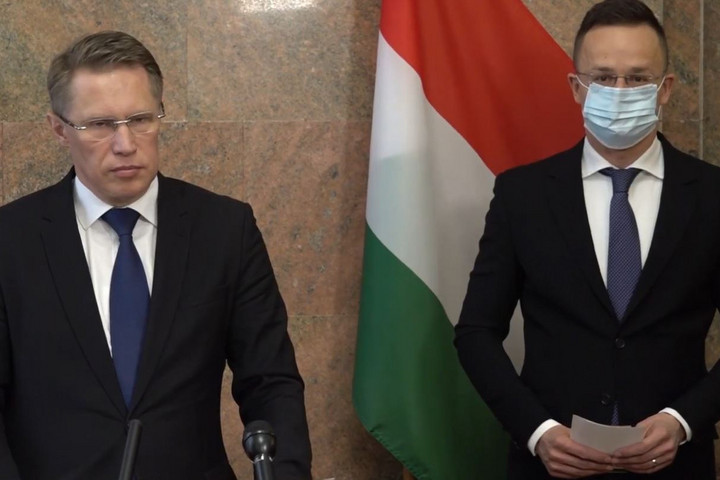 Fotó: Facebook/Szijjártó Péter Megszületett a megállapodás, orosz vakcinák érkeznek Magyarországra