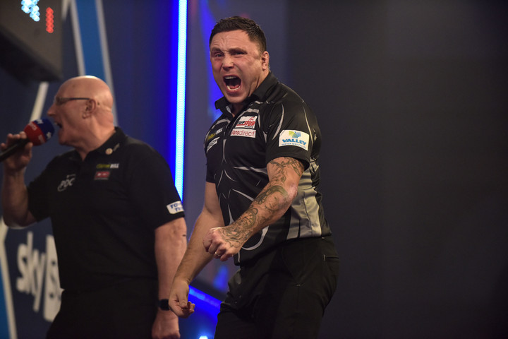 Fotó: Twitter/OfficialPDC Gerwyn Price nyerte a darts-világbajnokságot