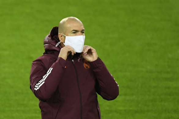 Pozitív lett Zinédine Zidane koronavírustesztje