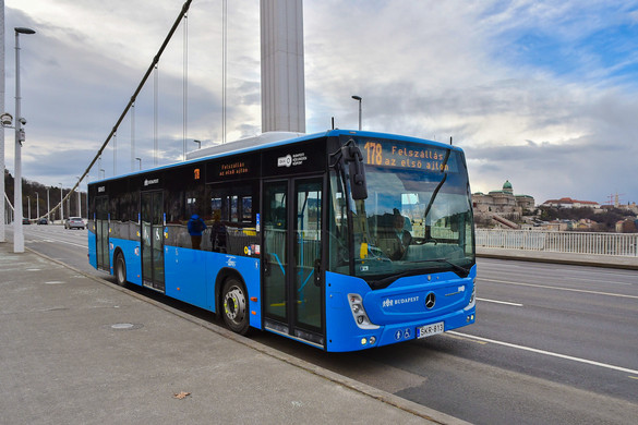 Buszsofőr mentett életet Budapesten