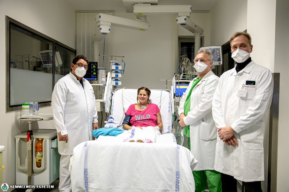 Sikerrel zárult a koronavírusos kismama műtüdő-kezelése a Semmelweis Egyetemen