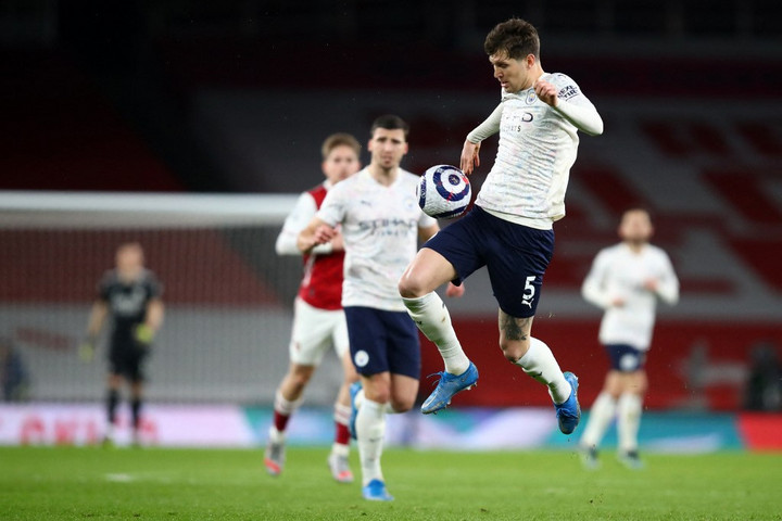 Fotó: AFP/John Walton Az Arsenal otthonában is nyert a Manchester City