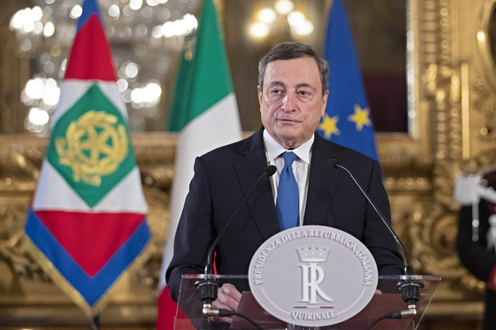 Fotó: AFP/Pool/Alessandra Tarantino Nincs könnyű dolga Draghinak