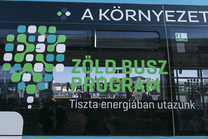 Ötödik állomásához érkezett a Zöld Busz Program