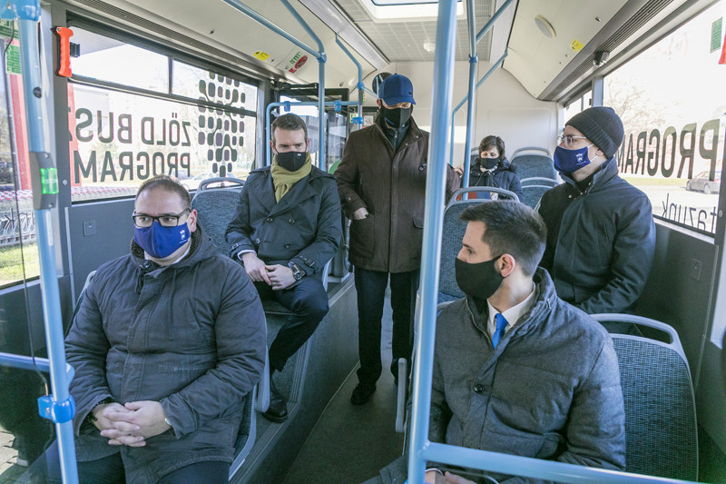 Székesfehérváron folytatódik a Zöld busz demonstrációs mintaprojekt