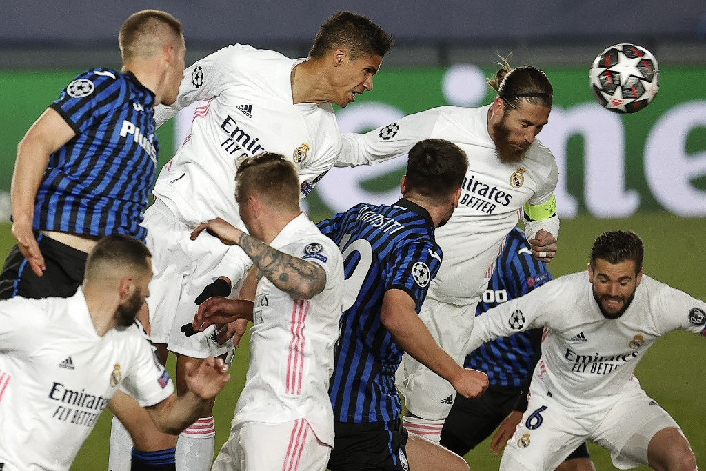 A Real Madrid végig dominált az Atalanta ellen