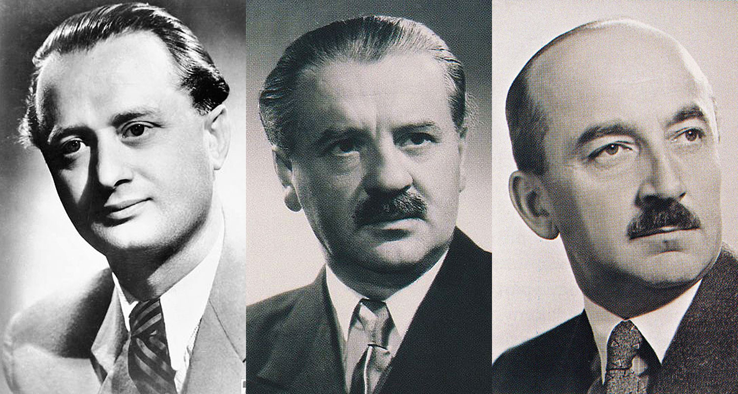 Fotó: Wikipedia Ortutay Gyula, Tildy Zoltán, Nagy Ferenc