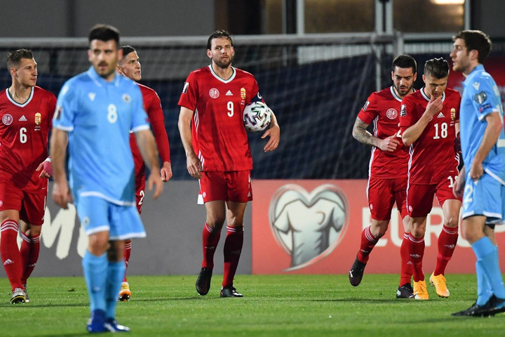 A magyar válogatott magabiztosan nyert San Marino ellen